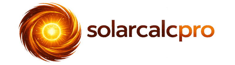 SolarCalcPro logo – free solar savings calculator for US homeowners